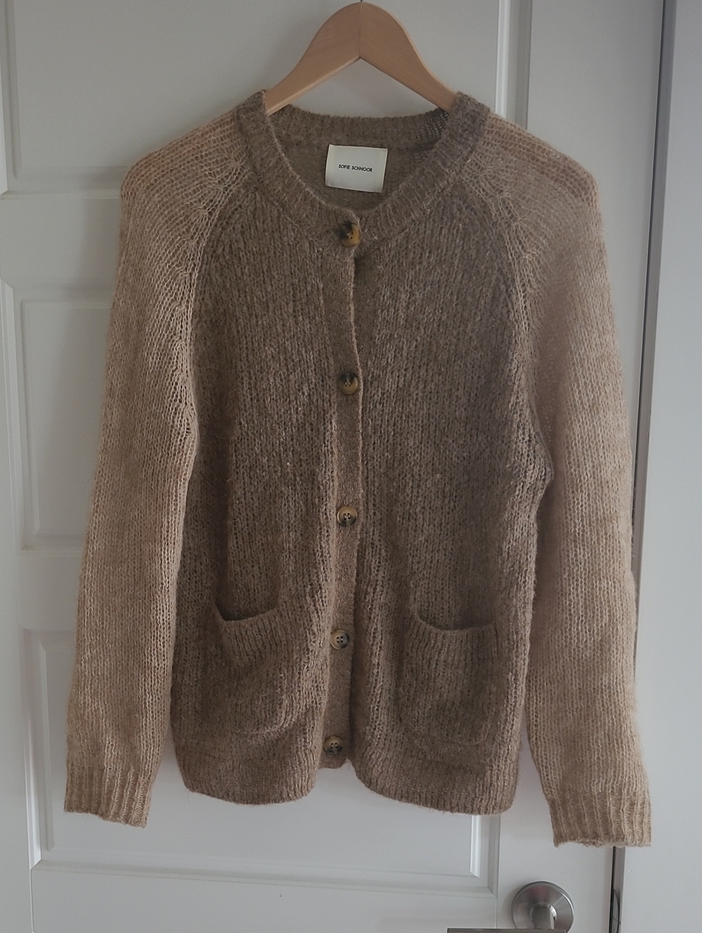 Sofie Schnoor Alpaca Cardigan. Size XS
